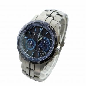 CASIO OCEANUS 腕時計 ソーラー クロノグラフ デイト カレンダー付き CW-S1400