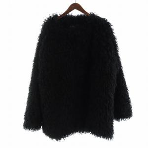 ヨウジヤマモト YOHJI YAMAMOTO 22AW Poudre Fur Crew Neck Pullover