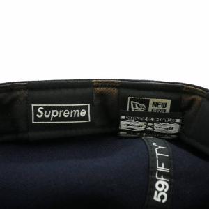 Supreme ×NEW ERA 18AW Classic Script New Era Cap
