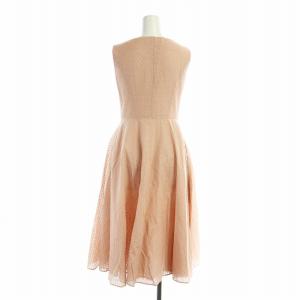 FOXEY BOUTIQUE 2022年 メトロノーム ノースリーブワンピース 38 ピンク 42701