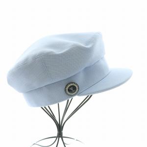 HERMES Giulia キャスケット 57cm ライトブルー