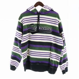 18SS Striped Hooded Sweatshirt