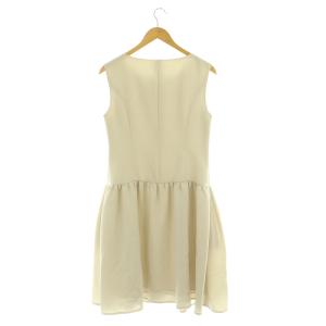 René ワンピース ロング ノースリーブ 38 アイボリー /MY OS GY19 AX