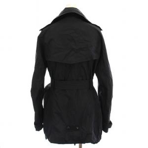 BURBERRY LONDON トレンチコート ショート ナイロン 裏地ノバチェック アウター ITA40 黒 /YM GY19 MT