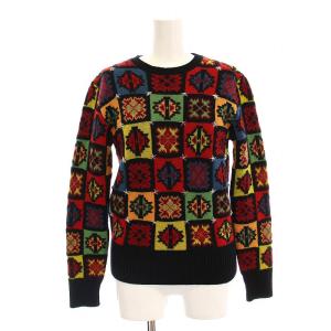 ニット プルオーバー 総柄スタースタッズ 38 マルチカラー 182-13722-9225