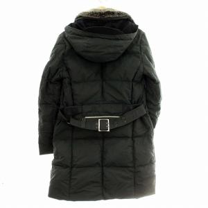 Peuterey ダウンジャケット 47223030 羊ファー フード コート XS ネイビー 紺 /G MT ーGY19