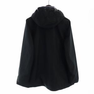 DUVETICA マウンテンパーカー ジャケット ジップアップ フード 長袖 ロゴ 42 L 黒 ブラック GY19 /MQ
