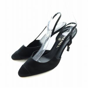 CHANEL デニム トゥキャップパンプス CHANEL パンプス