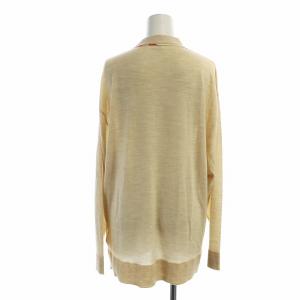 HERMES カーディガン 34 ベージュ