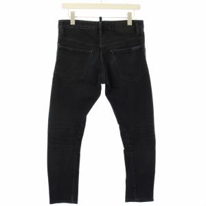 DSQUARED2 デニム パンツ ジーンズ スキニー ボタンフライ 44 S71LB0419 黒 /TK MT GY19