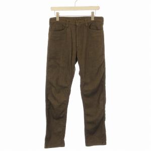 テーパードパンツ ウール 2 茶 ブラウン ME43FF125 /EE GY19 MT