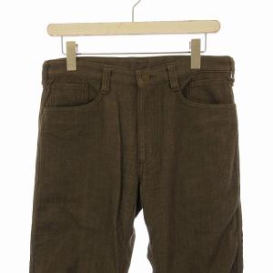 ISSEY MIYAKE テーパードパンツ ウール 2 茶 ブラウン ME43FF125 /EE GY19 MT