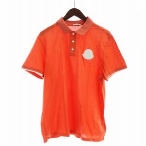 MAGLIA POLO MANICA CORTA ポロシャツ カットソー 半袖 ロゴ L オレンジ G10918A72400