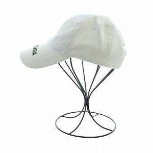 BALENCIAGA ベースボールキャップ 帽子 ロゴ キャンバス L 58cm 白 ホワイト GY19 /MQ