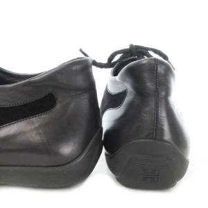 GIVENCHY スニーカー レースアップ スエード 切替 レザー 40.5 26.5cm 黒 ブラック /AO4 GY19
