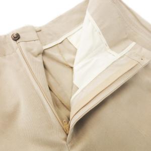 Ermenegildo Zegna パンツ チノパン テーパード ジップフライ センタープレス 175/82A ベージュ /MN17 GY19