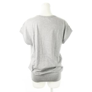 JOHN SMEDLEY 半袖ニットソー セーター 薄手 コットン ソフト S グレー /CK21 GY19