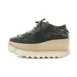 STELLA McCARTNEY エリス Elyse スニーカー スターモチーフ 厚底 35 ブラック 800051 /NQ GY19 MT