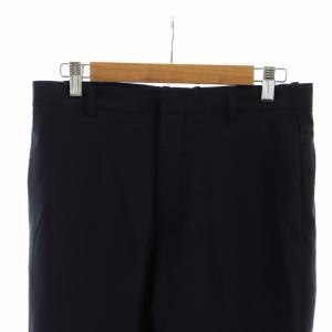 JIL SANDER スラックス パンツ ジップフライ 44 L 紺 ネイビー GY19 /MQ