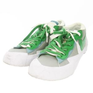 NIKE ×sacai Blazer Low スニーカー 28.5cm グリーン