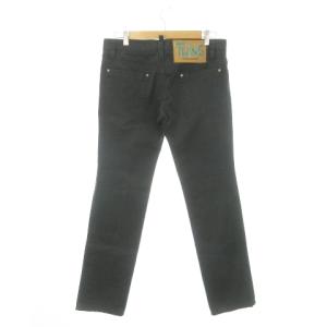 DSQUARED2 TWINS デニムパンツ ジーンズ ストレート ボタンフライ 48 M 黒 ブラック /MN13 GY19