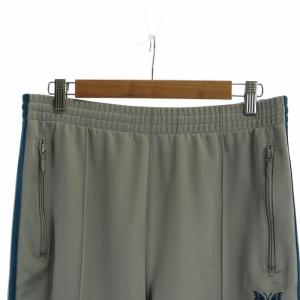Needles 別注 トラックパンツ ジャージ スウェット ロゴ M グレー NS1674 GY01 /MQ