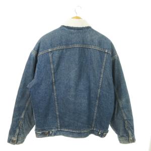 Levi's AUTHENTIC ランチコート 裏ボア L ブルー