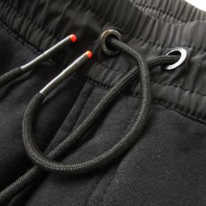 DIESEL スウェットパンツ ジョガー イージー 切替 ロゴ ドロスト M 黒 ブラック /AO19 GY01