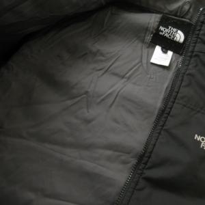THE NORTH FACE 中綿ジャケット スタンドカラー ジップアップ ロゴ アウトドア L 黒 ブラック /AO16 GY01