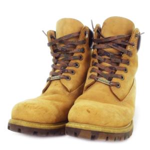 Timberland 6インチブーツ ワーク ミドル ハイカット カモアウトソール 迷彩シューレース ヌバック 8.5 26.5cm