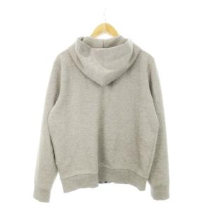 POLO RALPH LAUREN パーカー ジップアップ 長袖 ロゴ 刺繍 M グレー /MN17 GY01