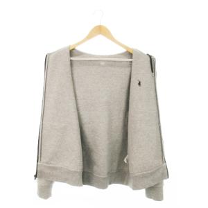 POLO RALPH LAUREN パーカー ジップアップ 長袖 ロゴ 刺繍 M グレー /MN17 GY01