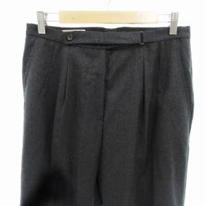 JIL SANDER 本人期 ヴィンテージ パンツ スラックス ストレート ウール 40 グレー /HO 0425 GY22