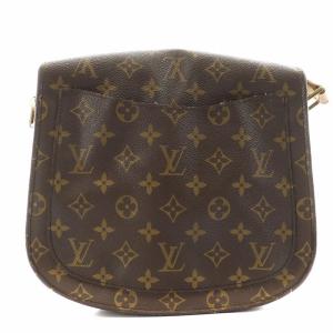 LOUIS VUITTON 88年製 サンクルーGM モノグラム ショルダーバッグ 茶 ブラウン M51242 /AN10 GY35