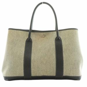 HERMES ガーデンパーティ PM トートバッグ トワルアッシュ 2019年製 グレー