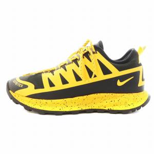 エアナス AIR NASU ゴアテックス スニーカー シューズ 24.5cm 黄 イエロー 黒 ブラック