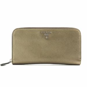 サフィアーノ 長財布 ラウンドファスナー 小銭入れ レザー ゴールド色 /AN4 GY35 MT OH