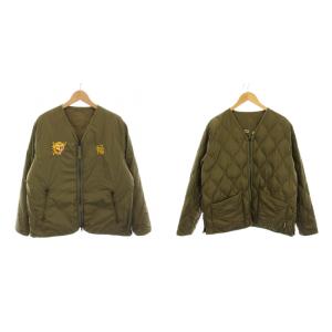 BEAMS Lights 別注 ベトジャン リバーシブル インナーダウン ジャケット 刺繍