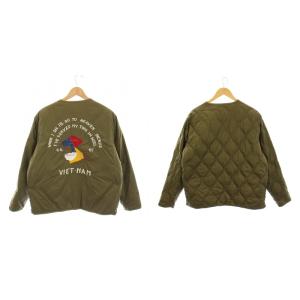 TAION BEAMS Lights 別注 ベトジャン リバーシブル インナーダウン ジャケット 刺繍