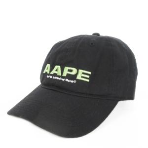 Aape by A BATHING APE 帽子 キャップ 野球帽 BBキャップ 刺繍 ロゴ 55-58cm