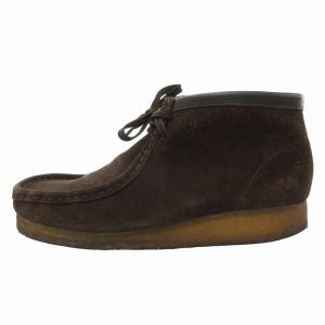 Clarks ワラビーブーツ シューズ スエード 9M 茶 ブラウン 35402 /FF GY35