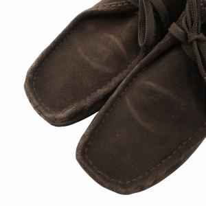 Clarks ワラビーブーツ シューズ スエード 9M 茶 ブラウン 35402 /FF GY35
