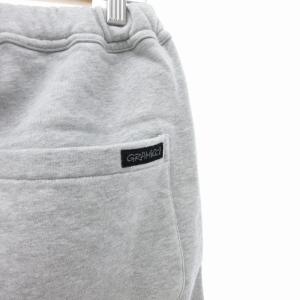 GRAMiCCi ビームス別注 スウェットパンツ イージー テーパード ロゴ S グレー /JS GY35