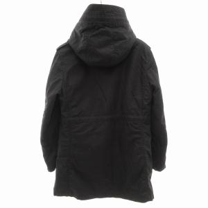BURBERRY BLACK LABEL モッズコート ボアライナー付き L ブラック