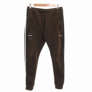 美品 トラックパンツ ジョガー イージー S 茶 ブラウン GY12 /TZ