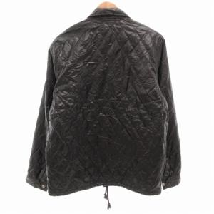 Supreme 14AW キルテッドコーチジャケット M ブラック