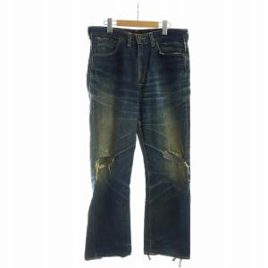 40~50s ヴィンテージ センター赤タグ GRIPPER ZIPPER デニムパンツ