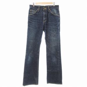 0112 デニムパンツ ジーンズ ブーツカット 31×34 インディゴブルー /JS GY12