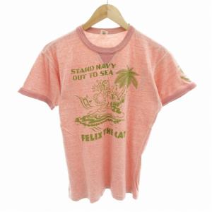 Tシャツ フィリックスキャット FILIX THE CAT 空母ヨークタウン2 CV-10 プリント 半袖