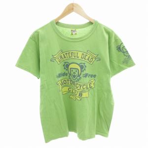 Tシャツ グレイトフルデッド GRATEFUL DEAD プリント 半袖 L 緑 グリーン /HO 0423